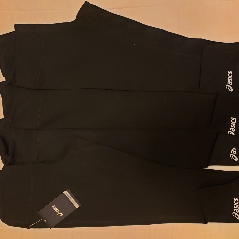 Asics Black Athletic Leggings